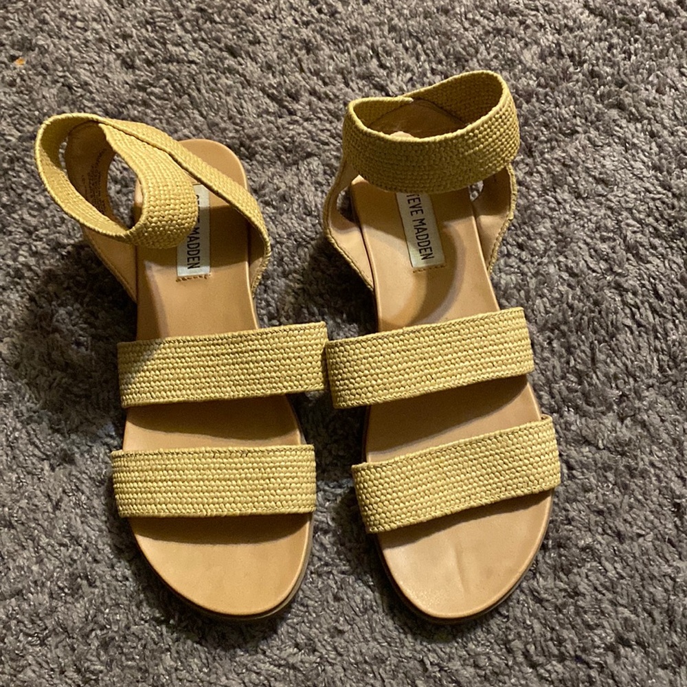 Tan sandals